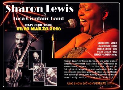SHARON LEWIS & LUCA GIORDANO BAND*SPECIAL EVENT*