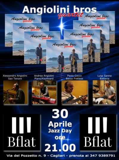 ANGIOLINI BROS. QUARTET The Art of my Heart Original Modern Jazz